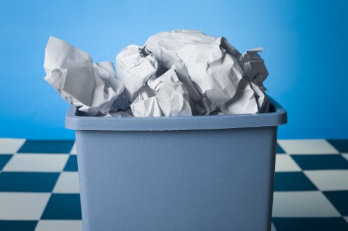 Mayfair business district maintaining cleanliness with muck away services