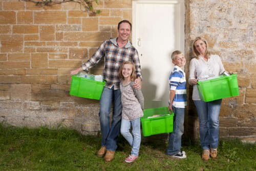 Professional waste management team in Mayfair